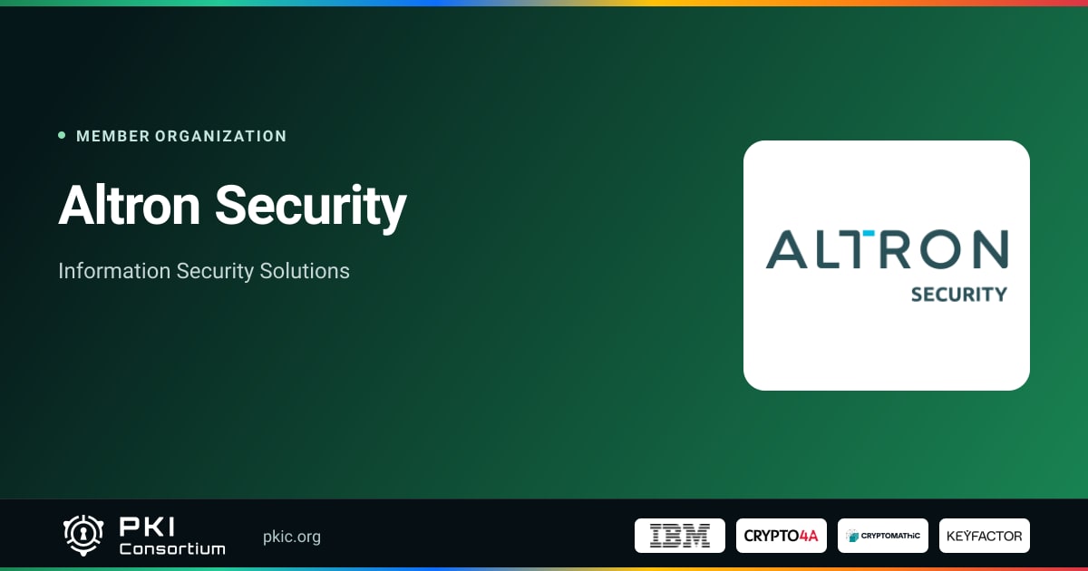 Altron Security | PKI Consortium