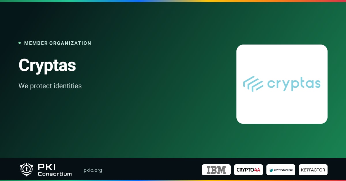 Cryptas | PKI Consortium
