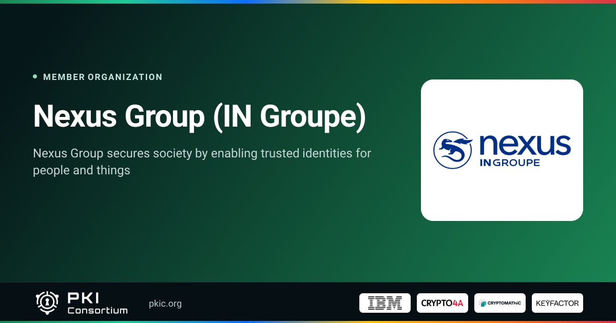 Nexus Group (IN Groupe) | PKI Consortium