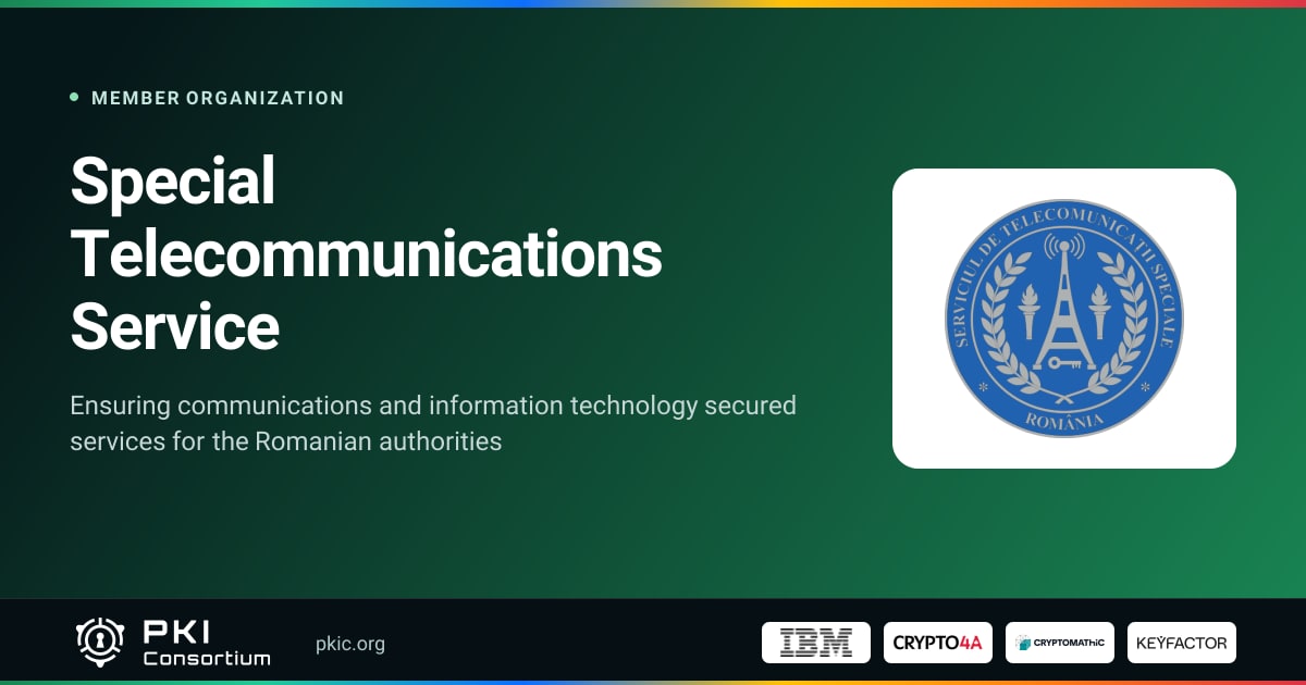 Special Telecommunications Service | PKI Consortium