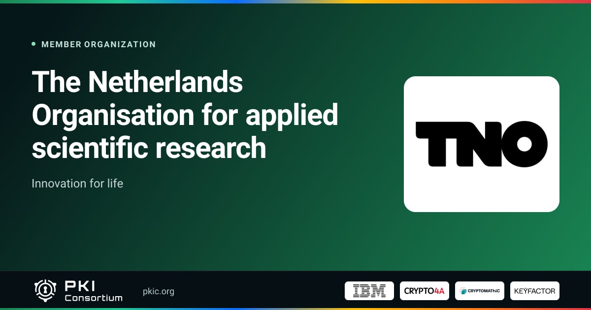 The Netherlands Organisation for applied scientific research | PKI ...